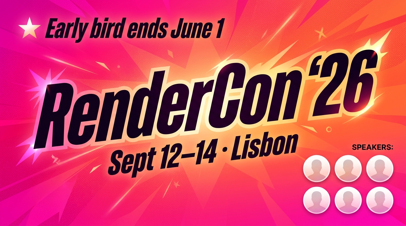 OG image: rendercon.events/26